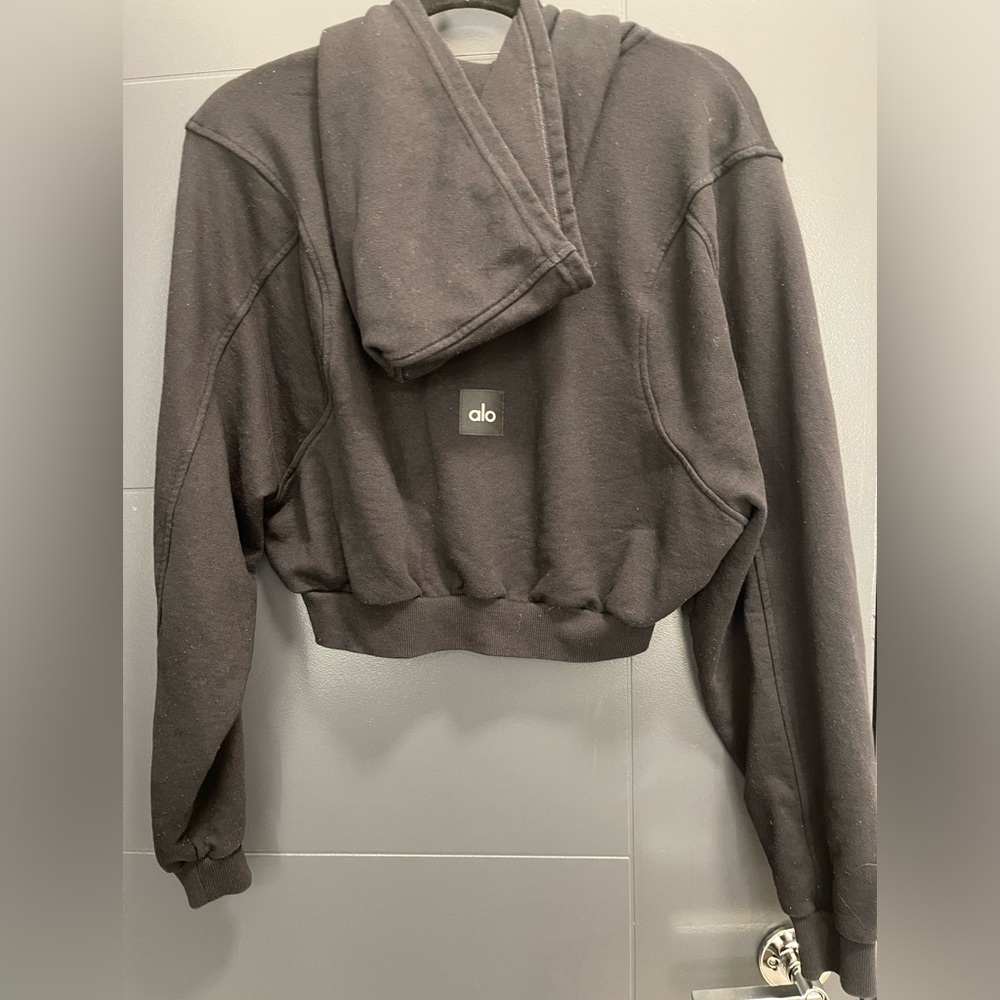Sweet scape zip up hoodie